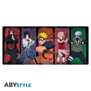 NARUTO SHIPPUDEN - Mousepad XXL "Charaktere"  Sie können sich nicht entscheiden, welcher Ninja Ihr Favorit ist? Keine Sorge, die kultigsten Charaktere von Naruto Shippuden sind alle auf diesem Gaming XXL Mauspad präsent!